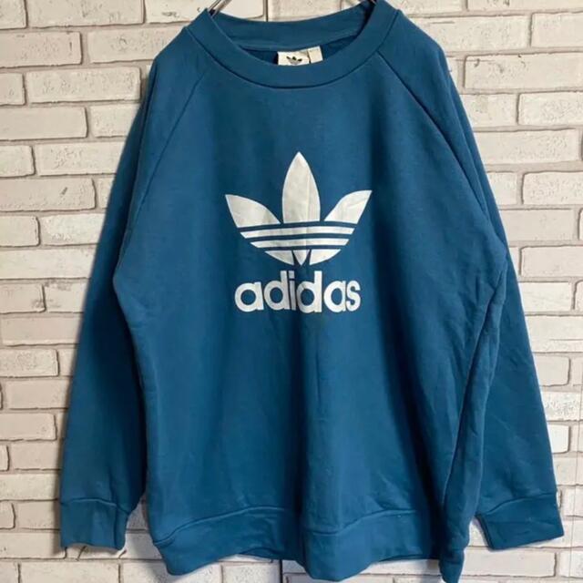 adidas(アディダス)の90s アディダス M デッドストック トレフォイルロゴ 常田大輝 メンズのトップス(スウェット)の商品写真