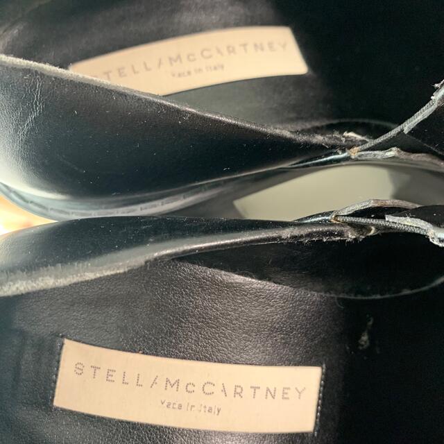 Stella McCartney(ステラマッカートニー)のステラマッカートニー　ブラックレザー　ローファー　パンプス レディースの靴/シューズ(ハイヒール/パンプス)の商品写真