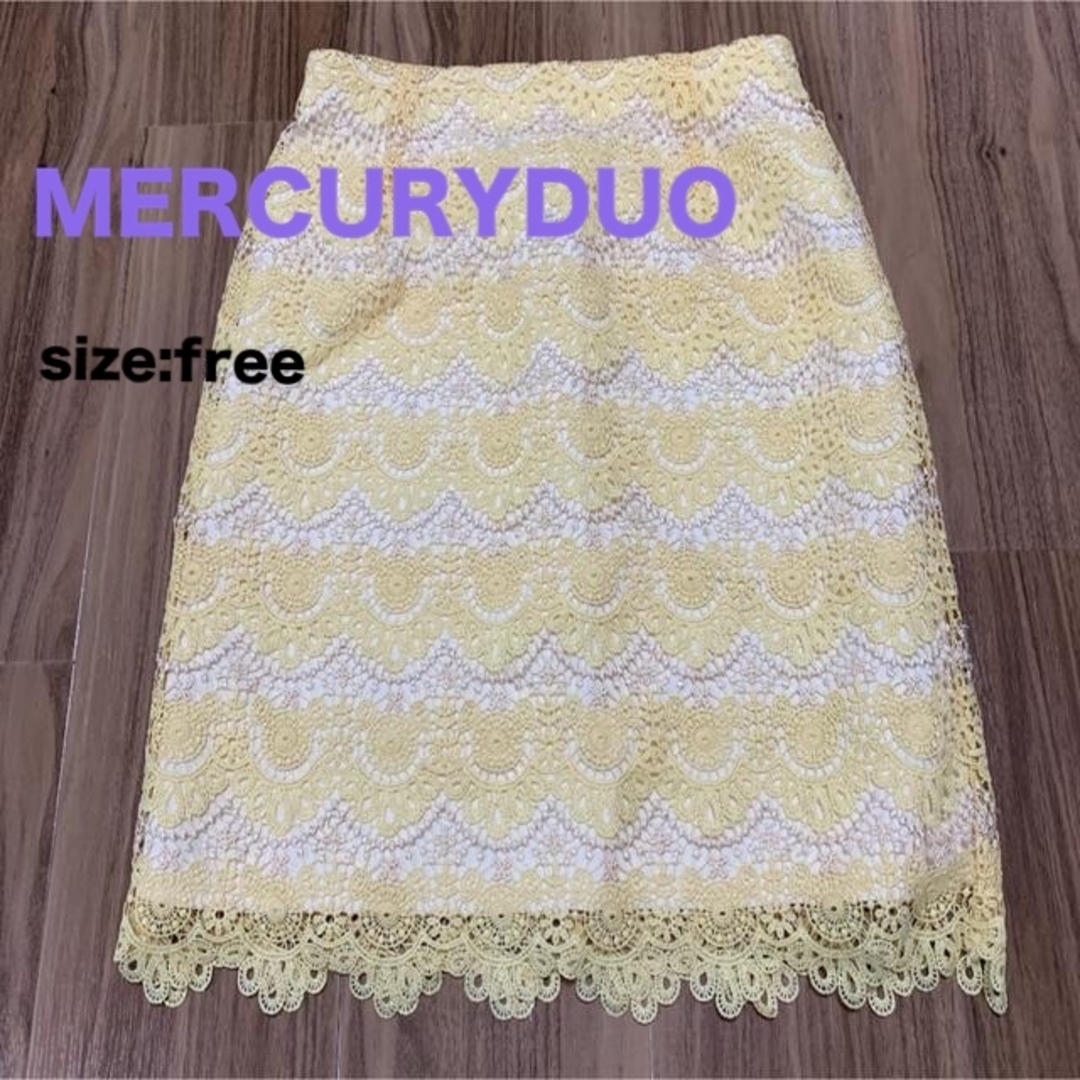 MERCURYDUO(マーキュリーデュオ)のMERCURYDUO★レーススカート レディースのスカート(その他)の商品写真