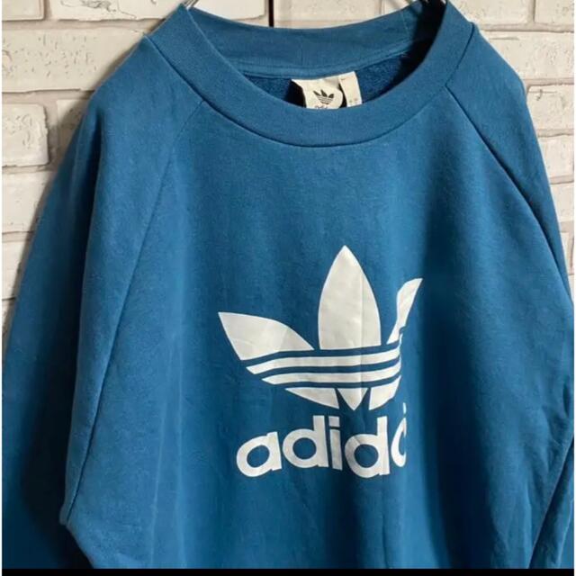 adidas(アディダス)の90s アディダス XL デッドストック トレフォイルロゴ 常田大輝 メンズのトップス(スウェット)の商品写真