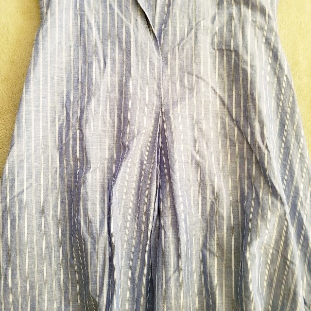 [Le pivot] cotton linen stripe one-piece 2