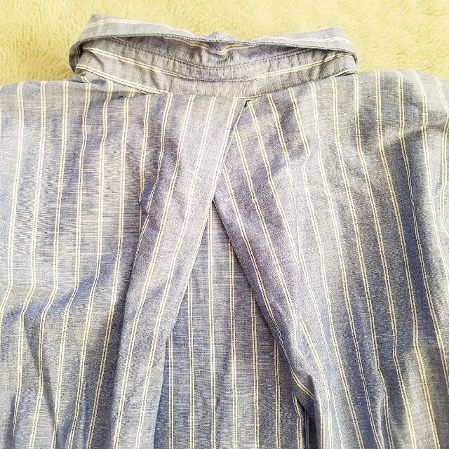[Le pivot] cotton linen stripe one-piece 4