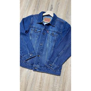 リーバイス(Levi's)の美品 キッズ Mサイズ リーバイス デニムジャケット Gジャン(ジャケット/上着)