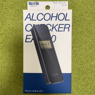 タニタ(TANITA)のタニタ（TANITA）アルコールチェッカー EA-100 （ネイビー）(アルコールグッズ)