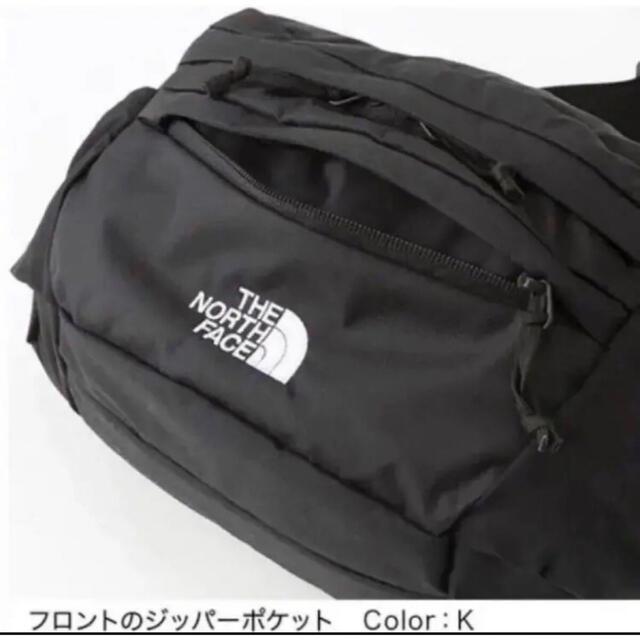 THE NORTH FACE(ザノースフェイス)のノースフェイス スピナ NM71800 ブラック メンズのバッグ(ボディーバッグ)の商品写真