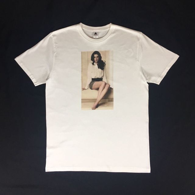 【アンハサウェイ】新品 プリント Tシャツ キレカジ ストリート ファッション