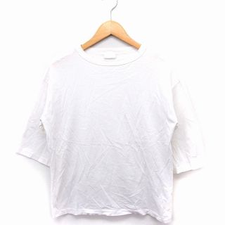 アザー(other)のハンドバーグ handvaerk カットソー Tシャツ 丸首 五分袖 無地 綿(その他)