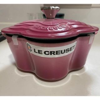 ルクルーゼ(LE CREUSET)のル・クルーゼ　 ココット・フルール ベリー (フラワーツマミ)(鍋/フライパン)