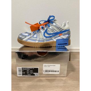 オフホワイト(OFF-WHITE)のNIKE off-white RUBBER DUNK(スニーカー)