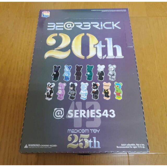 おもちゃBe@rbrick series 43 未開封4ボックス