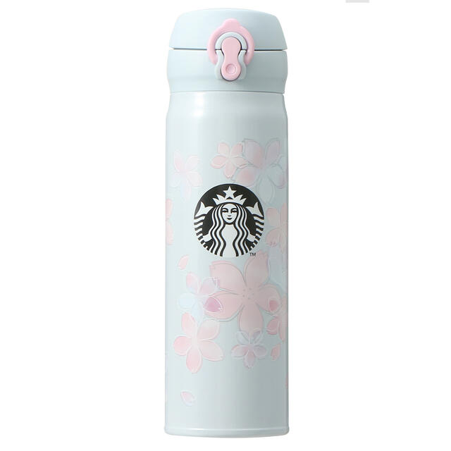 スターバックスSAKURA2022ハンディステンレスボトルブルー500ml