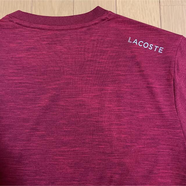 LACOSTE(ラコステ)のLACOSTE SPORT ノバク・ジョコビッチ ヘザークルーネックTシャツ スポーツ/アウトドアのテニス(ウェア)の商品写真