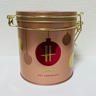 ハロッズ ホットチョコレート クリスマス缶 未開封
