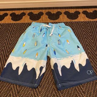 オーシャンパシフィック(OCEAN PACIFIC)のocean pacificキッズ水着 男の子 ハーフパンツ140サイズ(水着)