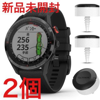 ガーミン(GARMIN)の(新品未開封) ガーミン アプローチ S62 (CT10付) ブラック 2個(その他)