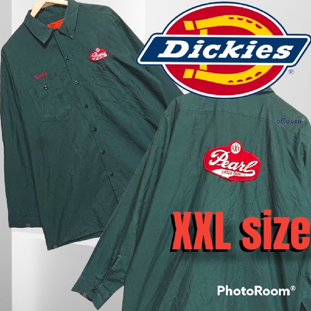 Dickies - ☆企業モノ☆Dickies ワークシャツ XXL オーバーサイズ 古着