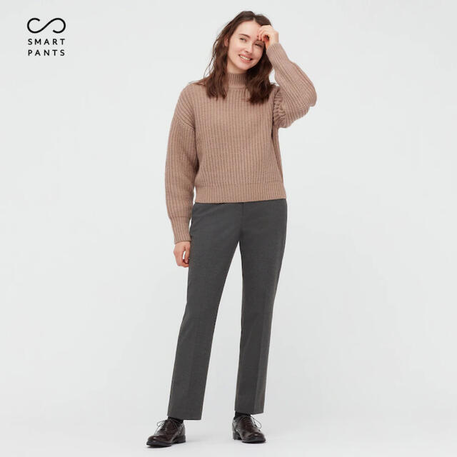 UNIQLO(ユニクロ)のユニクロ/UNIQLO ヒートテックスマートスリムストレートパンツ レディースのパンツ(カジュアルパンツ)の商品写真