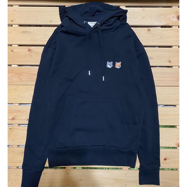 ダブルフォックス　パーカー　メゾンキツネ　MAISON KITSUNE