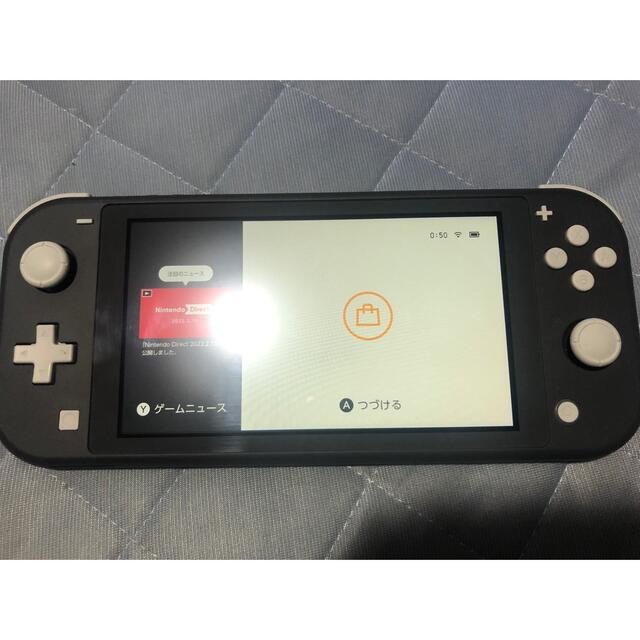 Nintendo Switch ライト グレー ポケモンレジェンズアルセウス