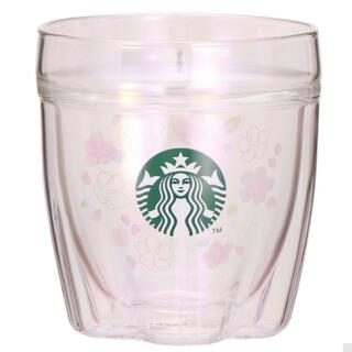 スターバックスコーヒー(Starbucks Coffee)のスターバックスSAKURA2022耐熱グラスオーロラ237ml(グラス/カップ)