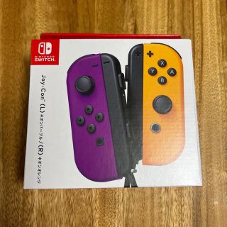 ニンテンドースイッチ(Nintendo Switch)の新品 Joy-Con ネオンオレンジ ネオンパープル ニンテンドースイッチ(その他)