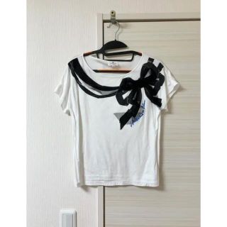 ランバンオンブルー(LANVIN en Bleu)のランバンのTシャツ(Tシャツ(半袖/袖なし))