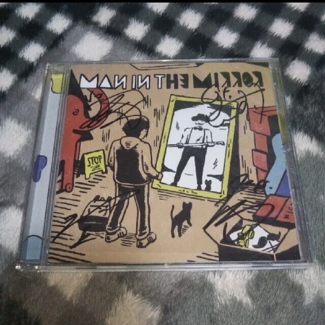 Official髭男dism MAN IN THE MIRROR CD サイン付