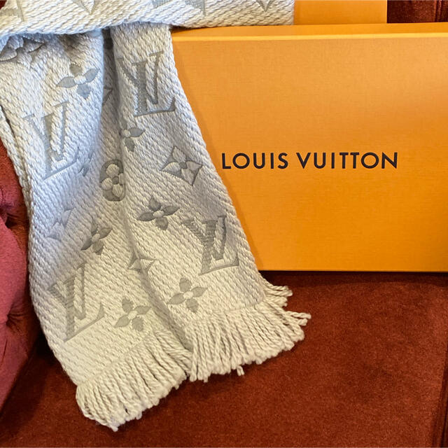 LOUIS VUITTON エシャルプ ロゴマニア マフラー