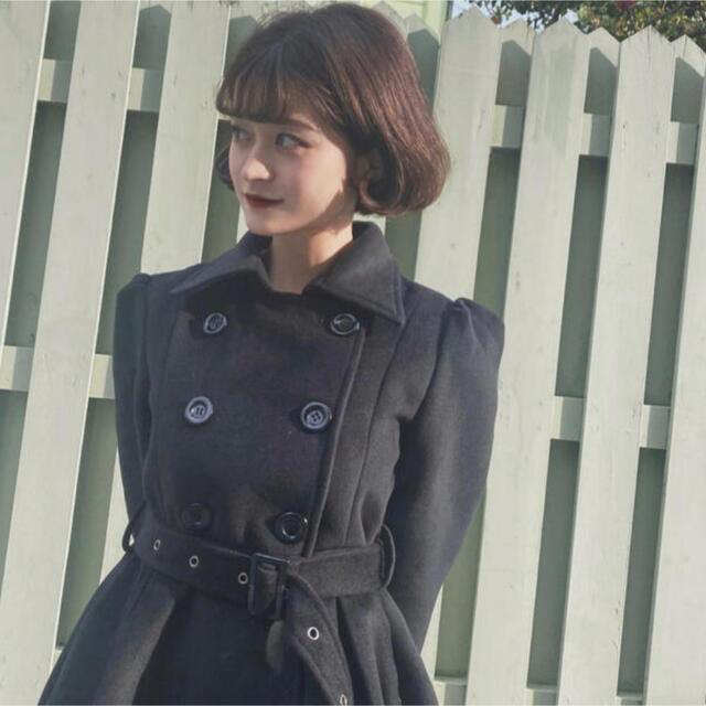 bibiy. SOUTIEN COLLAR BELT COAT オンラインショップ 10290円引き