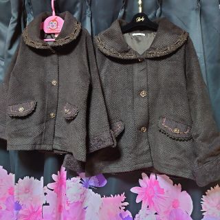 アクシーズファム(axes femme)のP001*Used!!axes＆KIDS/アクシーズ★親子ペア✩ショートコート(その他)