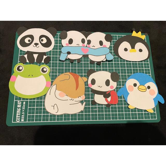 ★動物ペーパークラフト★ ハンドメイドの素材/材料(各種パーツ)の商品写真