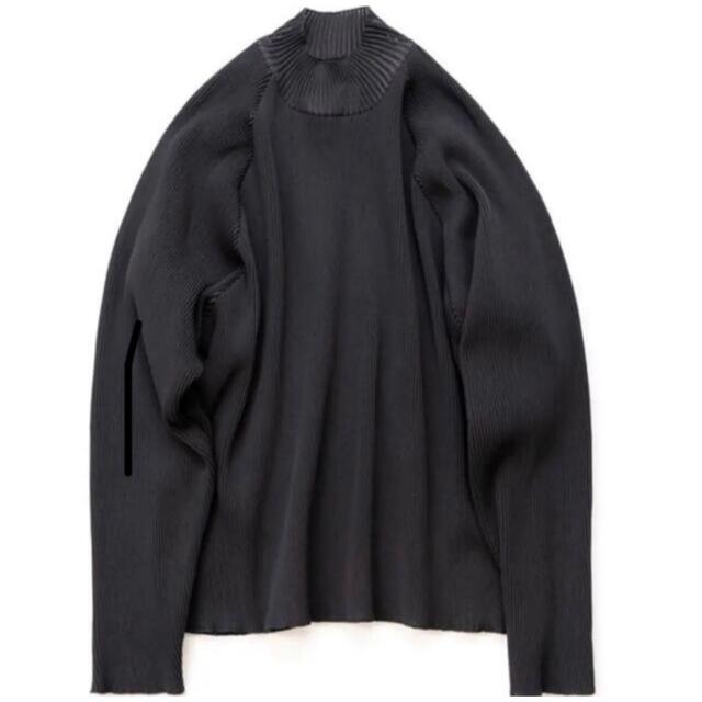 メンズ【専用】Oversized Gradation Pleats LS Black