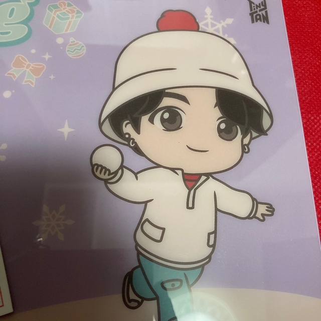 防弾少年団(BTS)(ボウダンショウネンダン)のBTS グク マルチシート アクリルキーホルダー TinyTan 新品  エンタメ/ホビーのタレントグッズ(アイドルグッズ)の商品写真