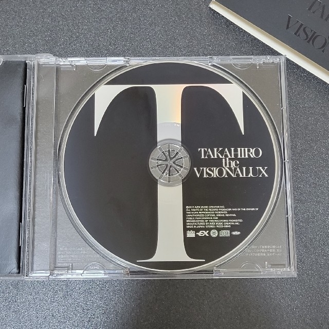 EXILE(エグザイル)の値下げEXILE TAKAHIRO  1stアルバムthe VISIONALUX エンタメ/ホビーのCD(ポップス/ロック(邦楽))の商品写真