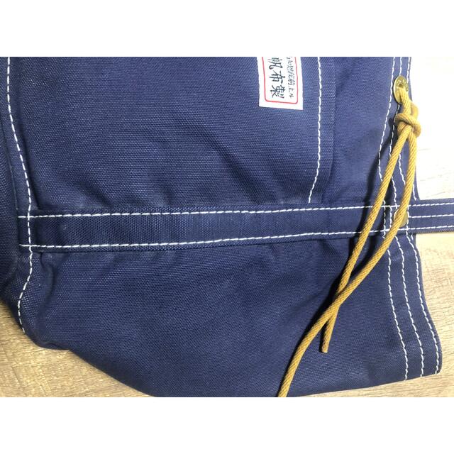 一澤帆布製トートバッグ　紺色 レディースのバッグ(トートバッグ)の商品写真