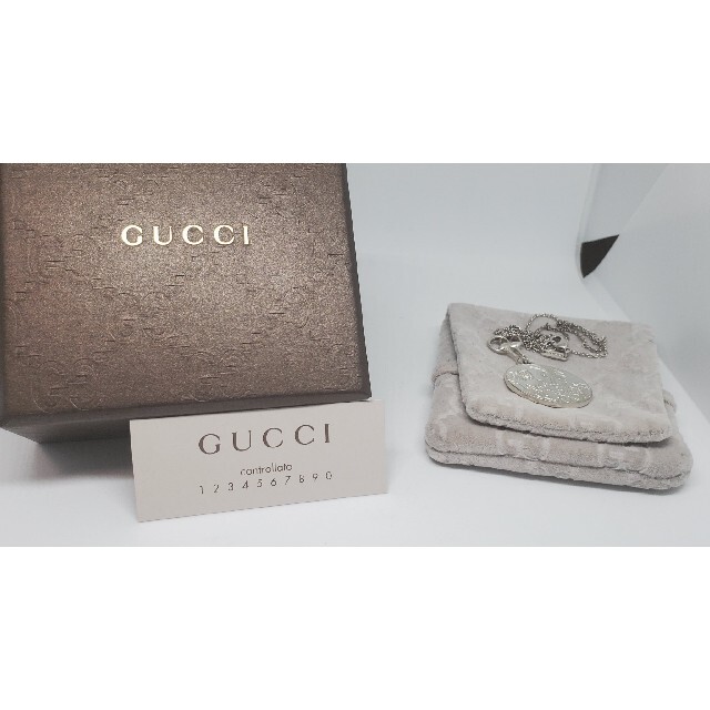 Gucci(グッチ)の【超レア ヴィンテージ品】オールド GUCCI フローラ コイン ネックレス レディースのアクセサリー(ネックレス)の商品写真
