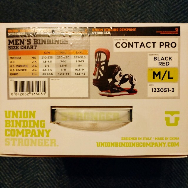 UNION CONTACT PRO M/L バインディング ビンディング-