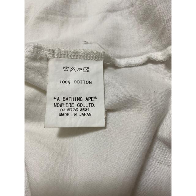 A BATHING APE(アベイシングエイプ)のA BATHING APE MILO  ラグランカットソー メンズのトップス(Tシャツ/カットソー(七分/長袖))の商品写真