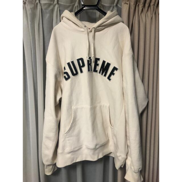 supreme アーチ　パール　ロゴ　XXL フーディ