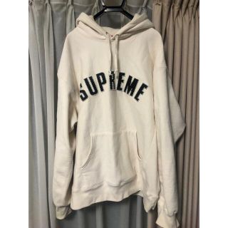 シュプリーム(Supreme)のsupreme アーチ　パール　ロゴ　XXL フーディ(パーカー)