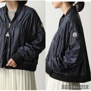 モンクレール(MONCLER)の新品未使用　MONCLER  MANAMA  ナイロンジャケット　ネイビー　2(ナイロンジャケット)