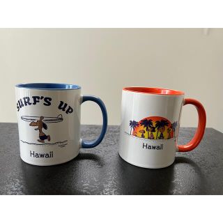 スヌーピー(SNOOPY)のハワイ限定 スヌーピー マグカップ(グラス/カップ)