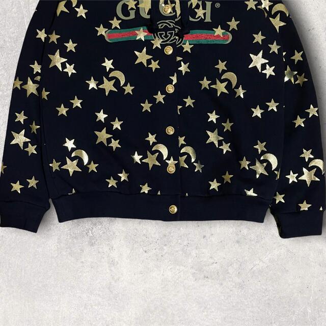 送料関税無料】 GUCCI スウェット スターロゴ ネイビー XS