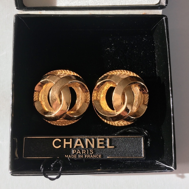 CHANEL - CHANEL シャネル イヤリング ココマーク ヴィンテージ 美品