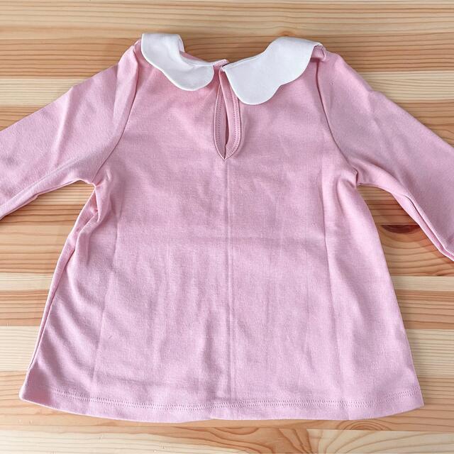 PETIT BATEAU(プチバトー)の⭐︎ご専用⭐︎ 新品未使用  プチバトー  カットソー  36m キッズ/ベビー/マタニティのキッズ服女の子用(90cm~)(Tシャツ/カットソー)の商品写真