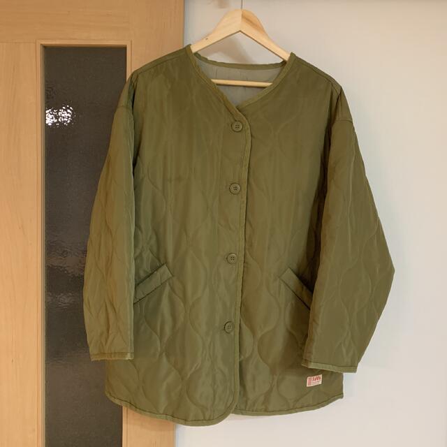 【完売Lサイズ】Javaコラボ　キルティングジャケット レディースのジャケット/アウター(ノーカラージャケット)の商品写真