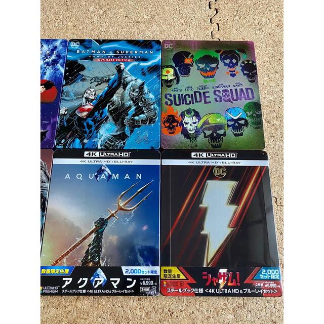 最終値下げ!DCスチールブックセット 4KUltraHD ブルーレイ 未開封新品
