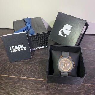 カールラガーフェルド(Karl Lagerfeld)の【KARL LAGERFELD】カールラガーフェルド メンズ　腕時計　クォーツ(腕時計(アナログ))