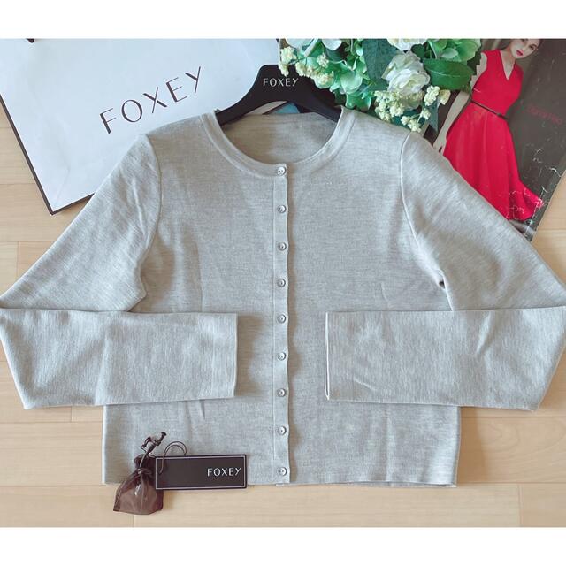 FOXEY 2019年Tiara Buttonカーディガン38 極美品rene