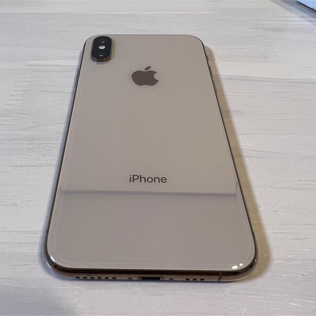 iPhone XS 256gb ゴールド SIMフリー 本体 4